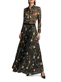 Willa Floral Semi-Sheer Top