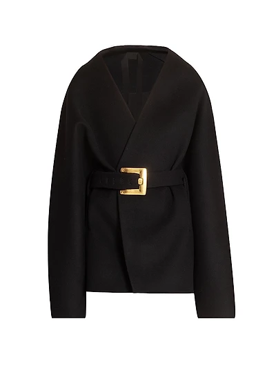 Belted Wrap Coat