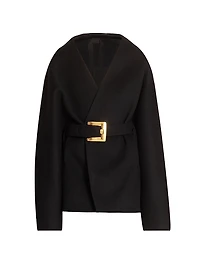 Belted Wrap Coat