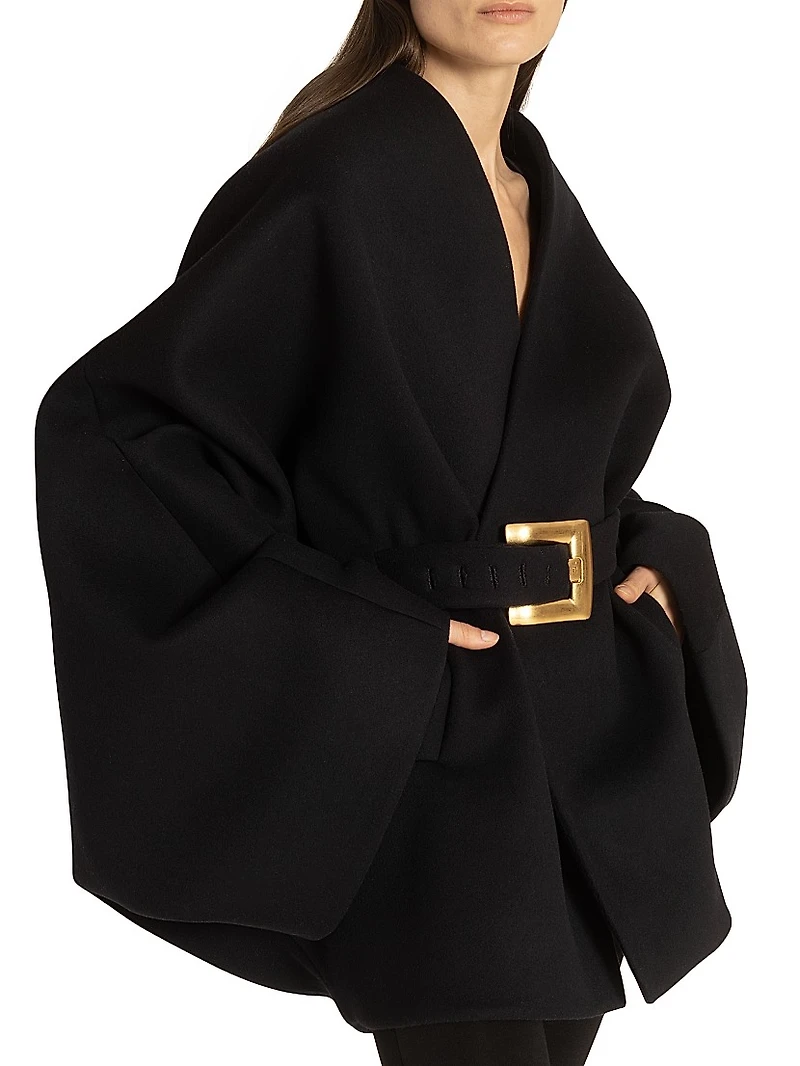 Belted Wrap Coat