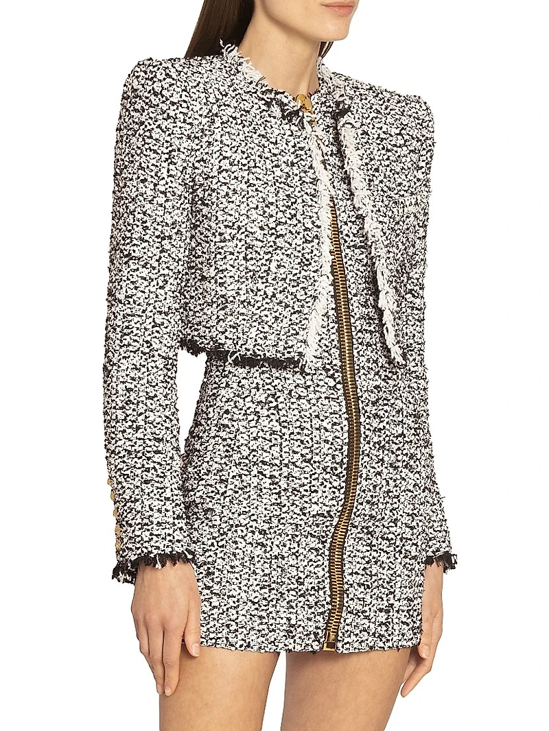 Tweed Crop Jacket
