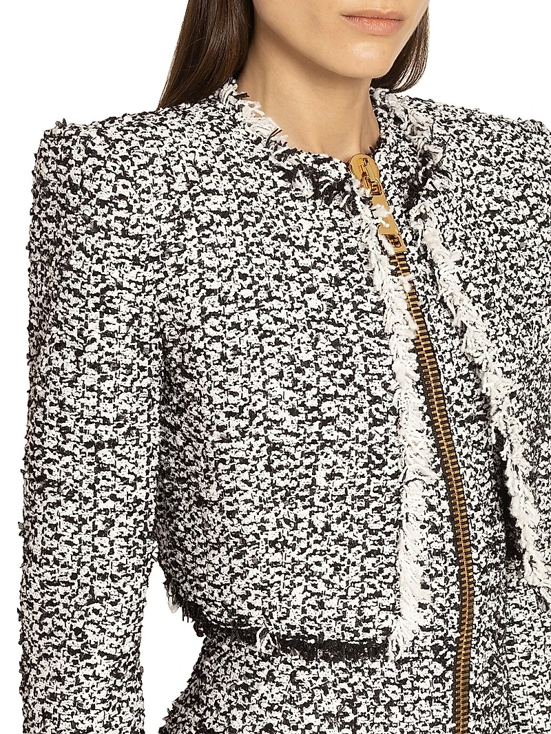 Tweed Crop Jacket