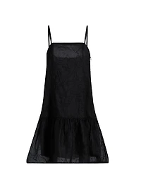 Anita Cotton Drop-Waist Minidress