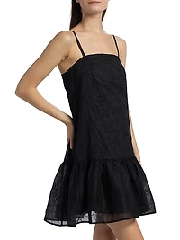 Anita Cotton Drop-Waist Minidress