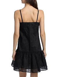 Anita Cotton Drop-Waist Minidress