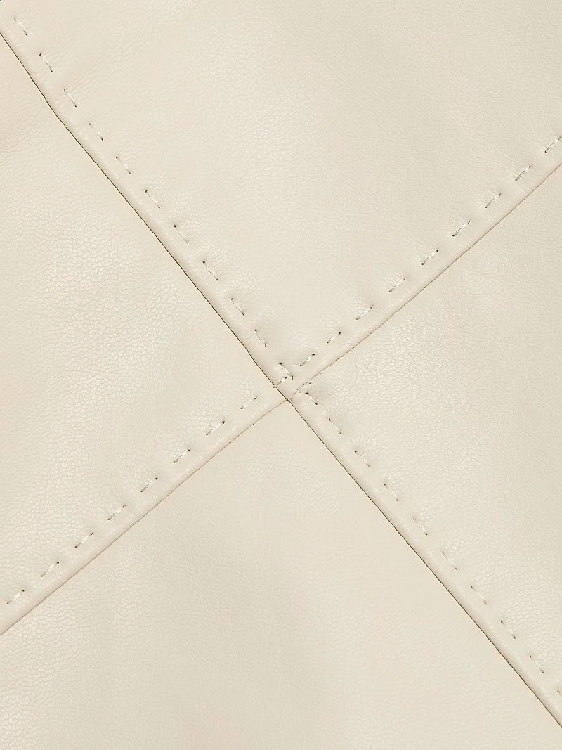 Elliott Faux-Leather Midi-Skirt