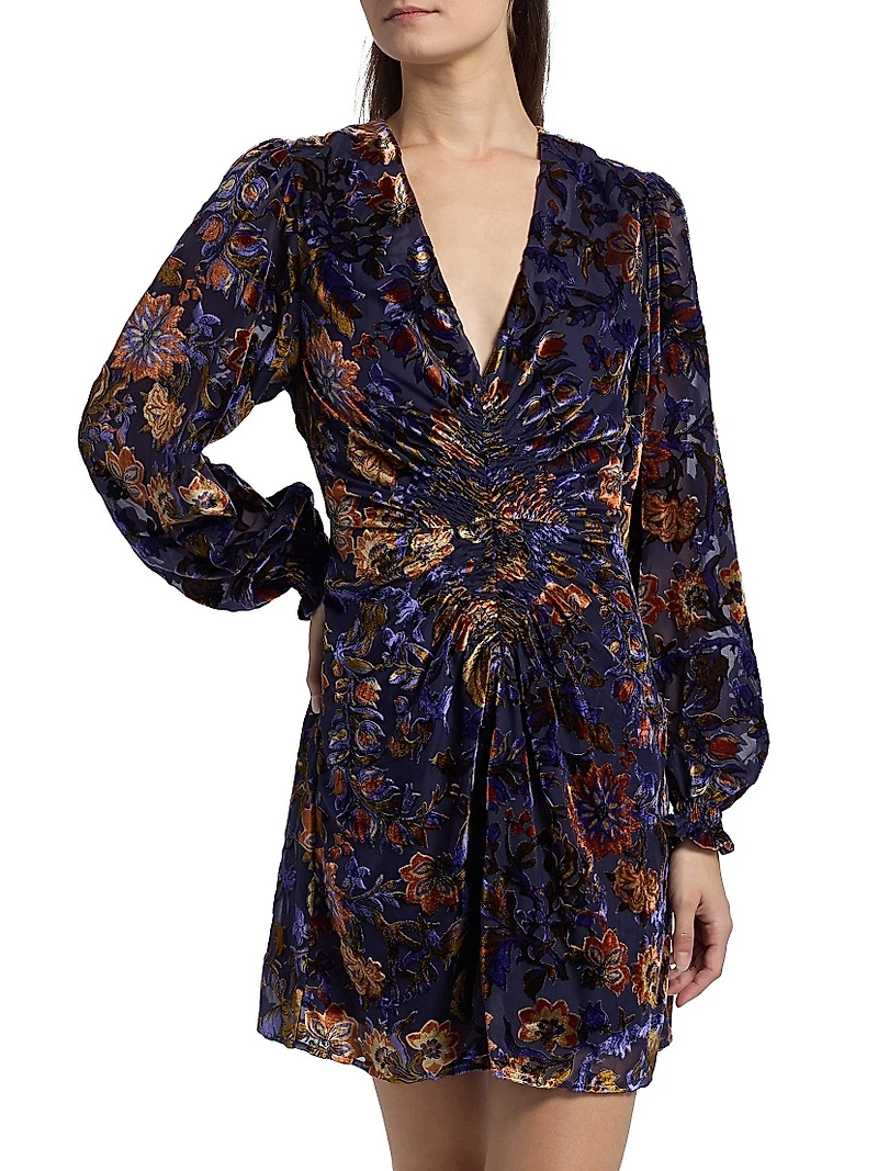 Eliza Fil Coupé Minidress