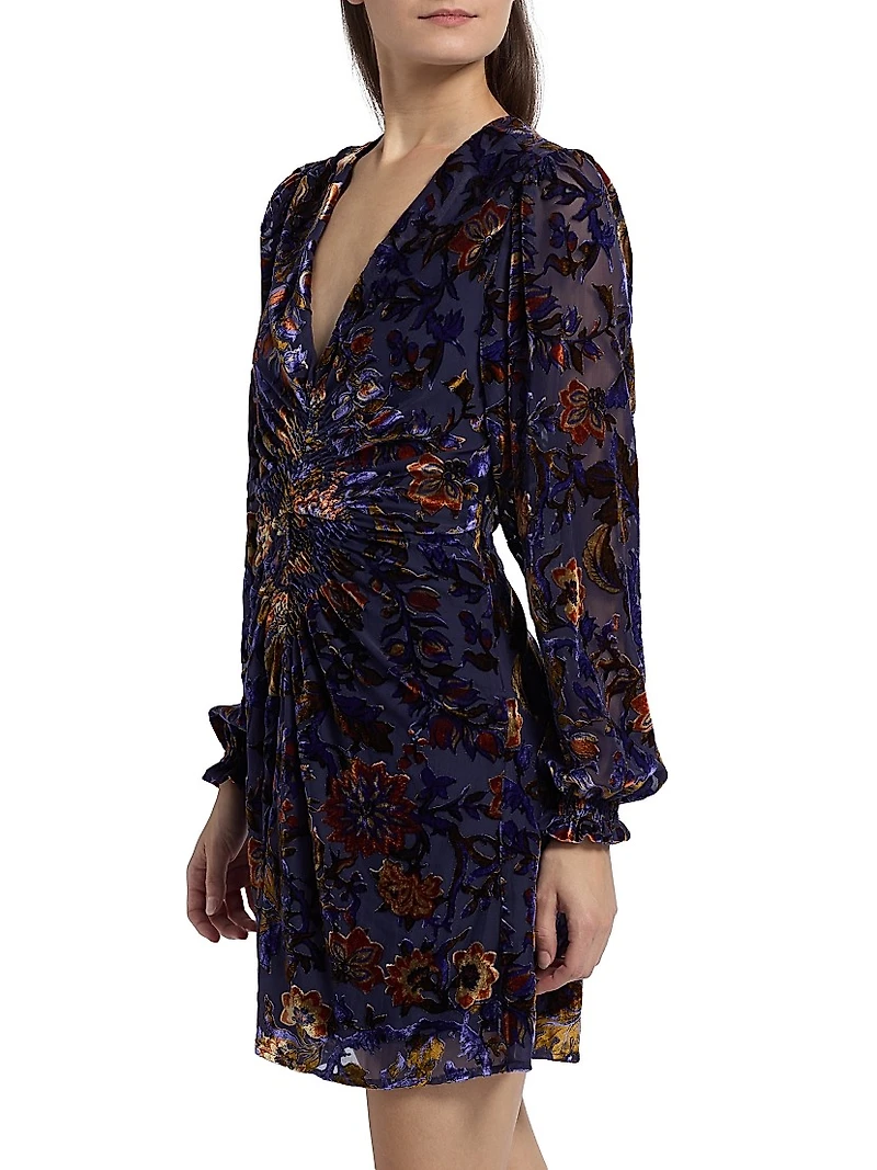 Eliza Fil Coupé Minidress