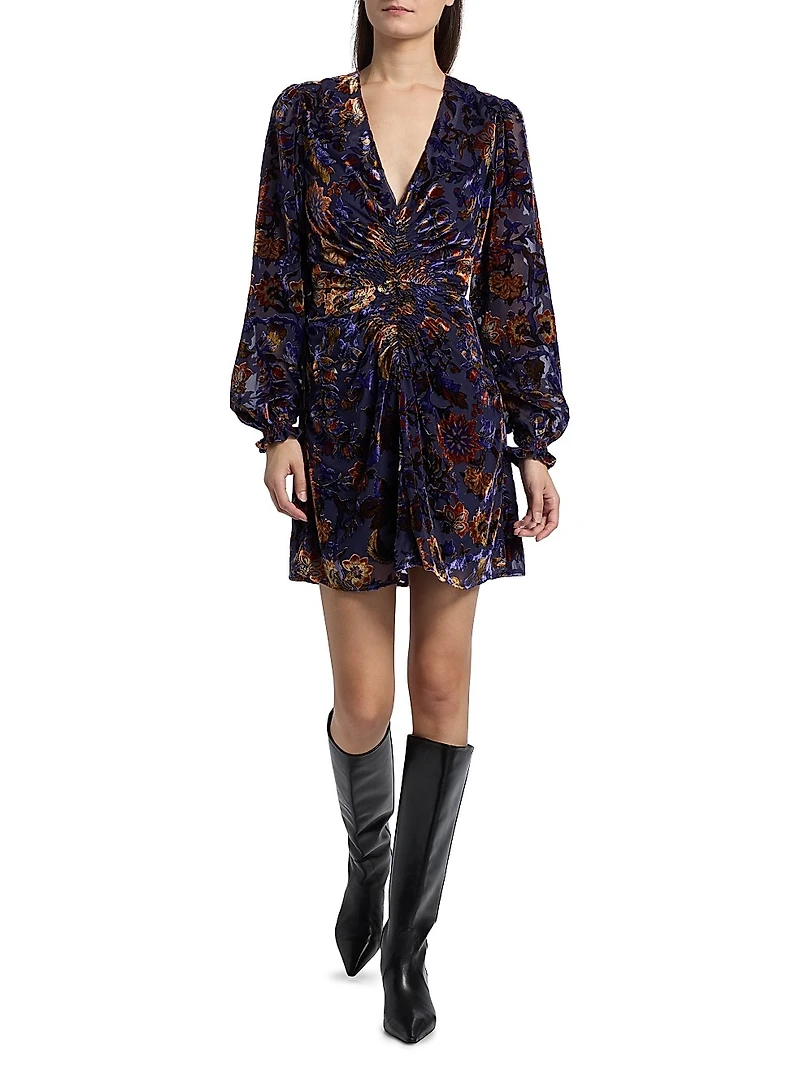 Eliza Fil Coupé Minidress