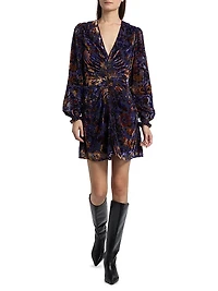 Eliza Fil Coupé Minidress