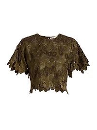 Pelumi Embroidered Crop Top