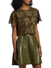 Pelumi Embroidered Crop Top