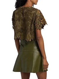 Pelumi Embroidered Crop Top