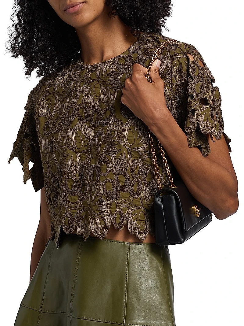 Pelumi Embroidered Crop Top