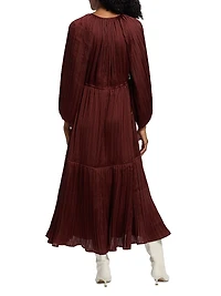 Perrin Pleated Maxi Dress