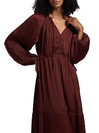 Perrin Pleated Maxi Dress