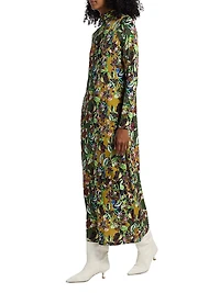 Paxton Floral Jersey Midi-Dress