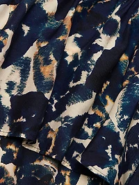 Quinby Abstract-Print Maxi Dress