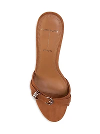 Joanna 65MM Suede Mules