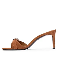 Joanna 65MM Suede Mules