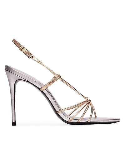Fern 100MM Metallic Sandals