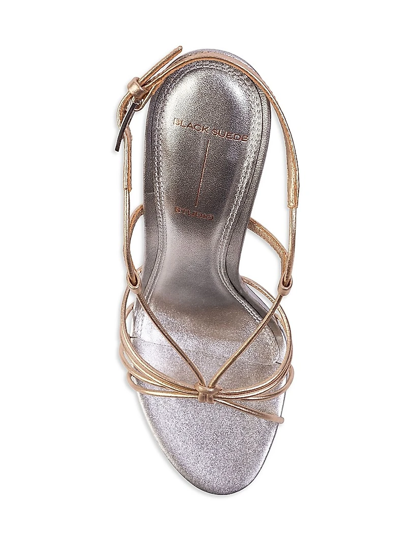 Fern 100MM Metallic Sandals