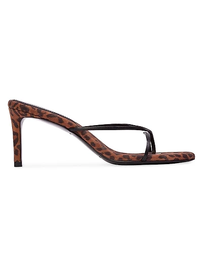 Gem 65MM Leopard Sandals