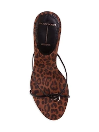 Gem 65MM Leopard Sandals