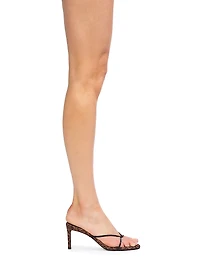 Gem 65MM Leopard Sandals