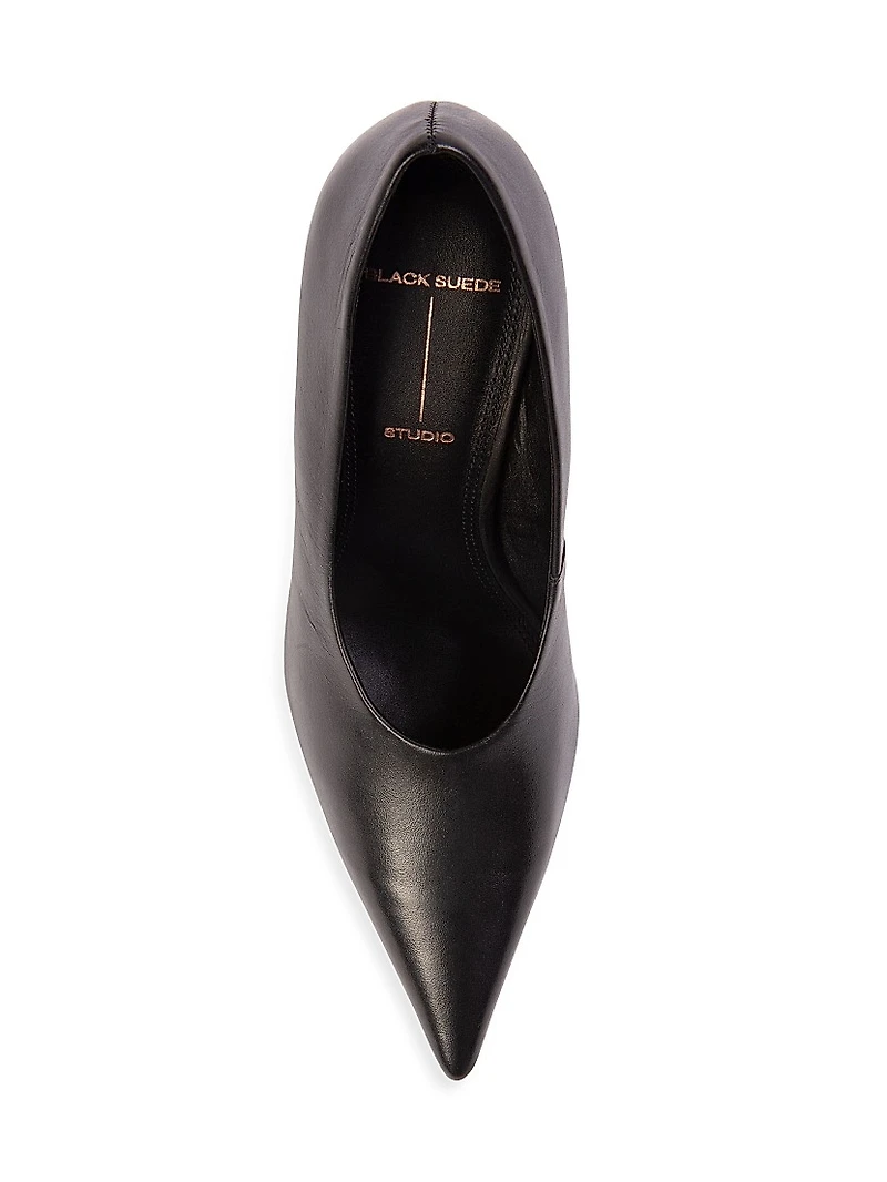 Jona 100MM Leather Pumps