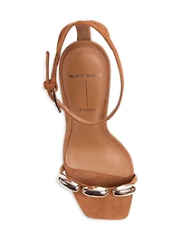 Willa 100MM Suede Sandals