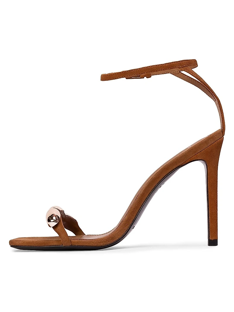 Willa 100MM Suede Sandals