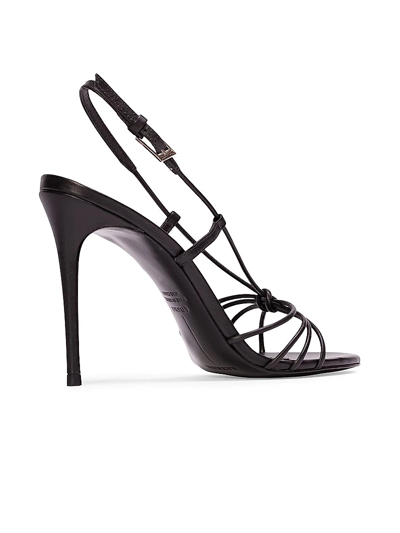 Fern 100MM Leather Sandals