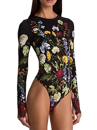 Olea Floral Crewneck Bodysuit