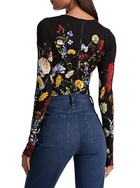 Olea Floral Crewneck Bodysuit