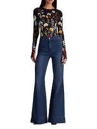 Olea Floral Crewneck Bodysuit