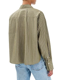 Martha Striped Poplin Shirt