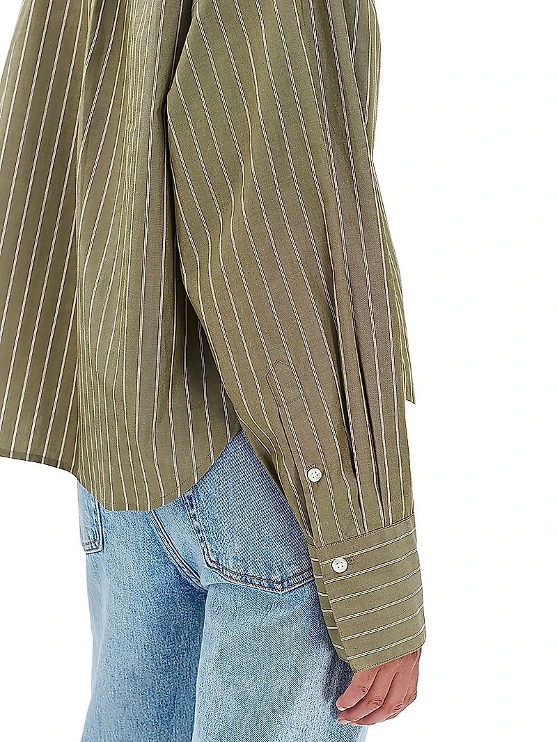 Martha Striped Poplin Shirt