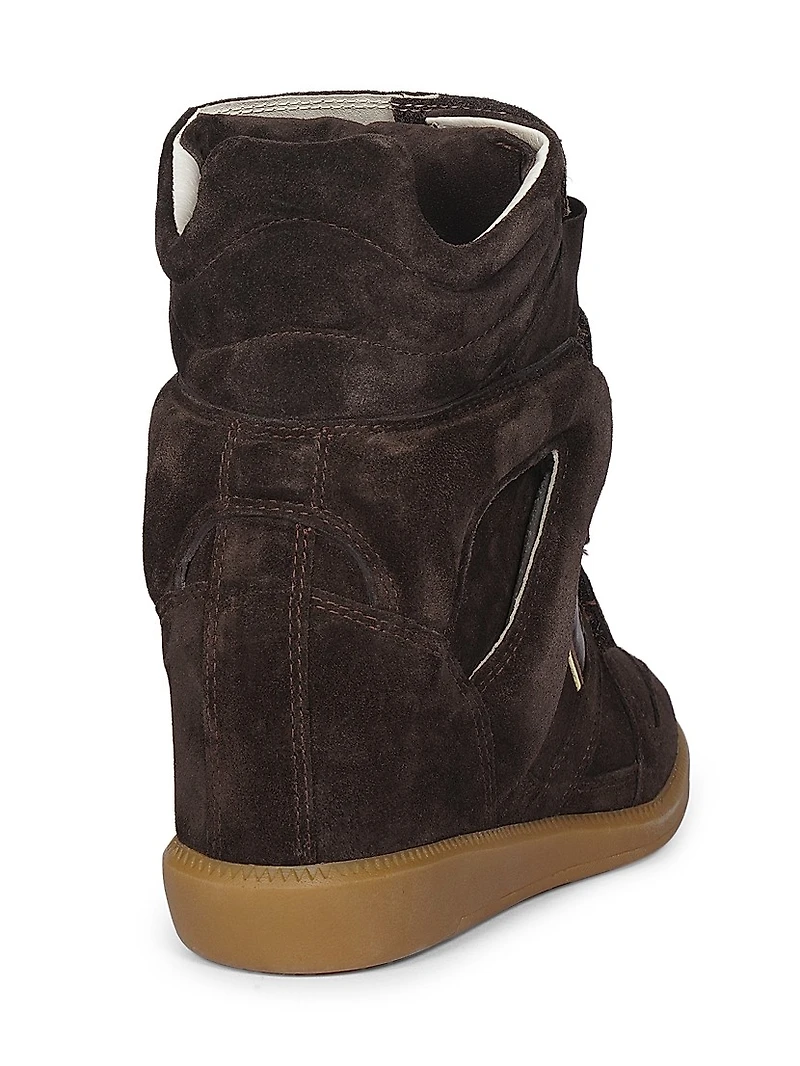 Bekett 50MM Suede High-Top Sneakers