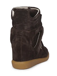 Bekett 50MM Suede High-Top Sneakers