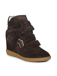 Bekett 50MM Suede High-Top Sneakers