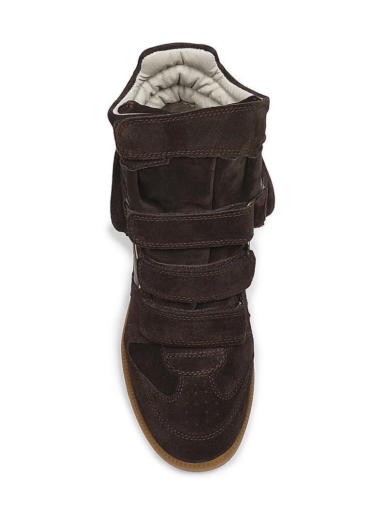 Bekett 50MM Suede High-Top Sneakers