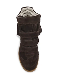 Bekett 50MM Suede High-Top Sneakers