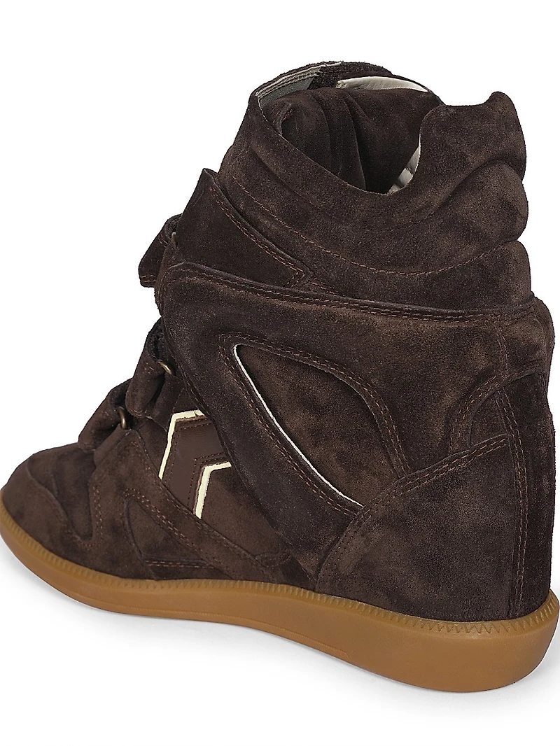 Bekett 50MM Suede High-Top Sneakers