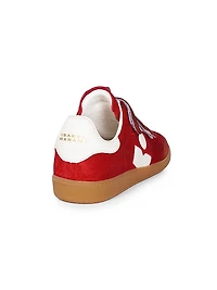 Beth Suede Low-Top Sneakers