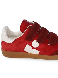 Beth Suede Low-Top Sneakers