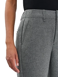 Shea Wool-Blend Tailored Pants