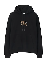 Logo Cotton Slim-Fit Hoodie