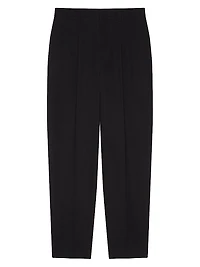 Two Pleats Tailored Pants Wool