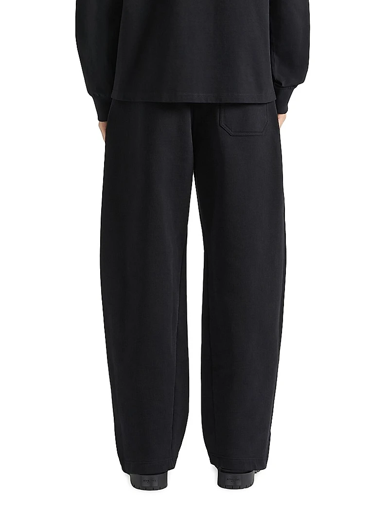 Jogger Pants Fleece with Logo Patch